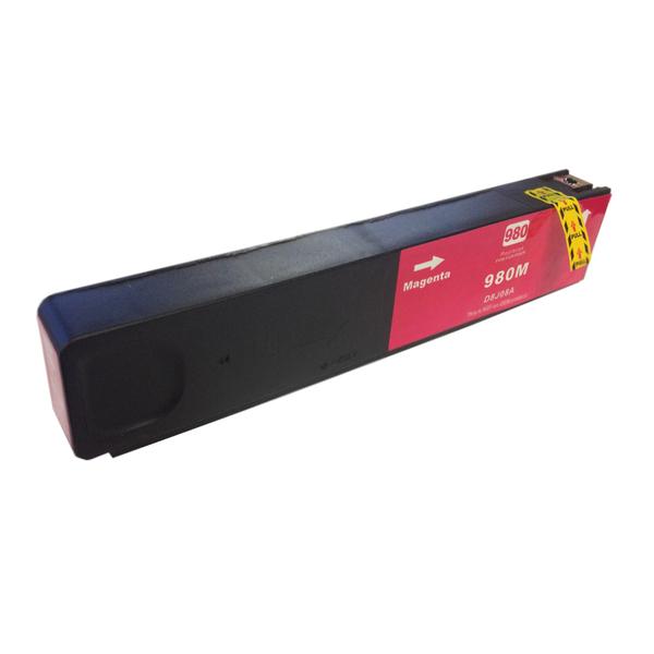 980XL Magenta Compatible Inkjet Cartridge with vibrant magenta color, designed for high-quality printing.