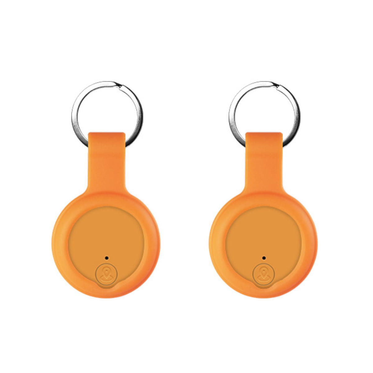 Two Anti Lost Devices in various colors, designed to help locate lost items easily with a remote transmitter.