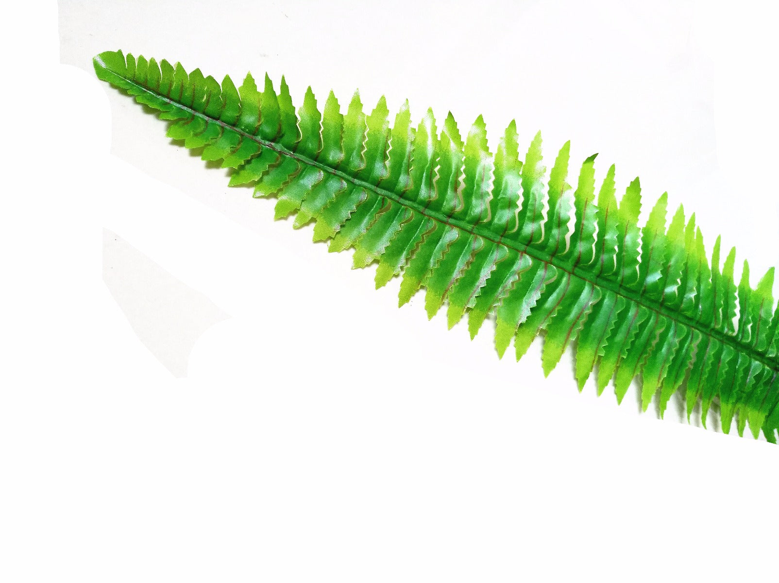 A lush 102cm Artificial Boston Hanging Fern with vibrant green leaves, perfect for indoor decoration.