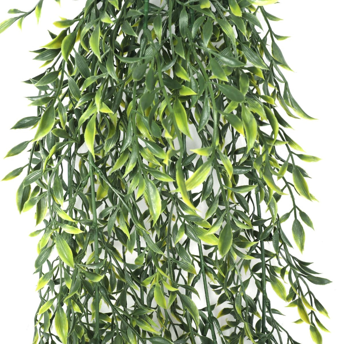 Artificial Hanging Ruscus Leaf Plant, 90cm long with lush green foliage, perfect for indoor and outdoor decoration.