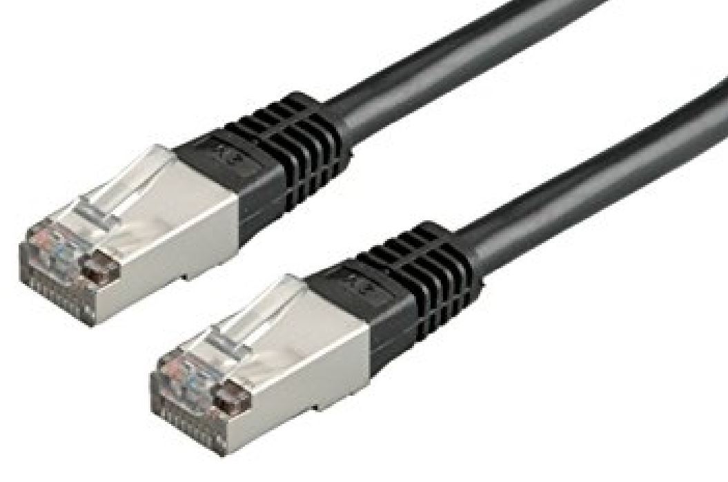 Astrotek 10m CAT5e RJ45 Ethernet Network LAN Cable with grounded shielded connectors, designed for outdoor use.