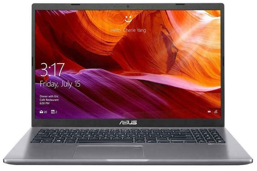 Asus X509JA 15.6' FHD laptop in slate grey with Intel i7 processor and 512GB SSD.