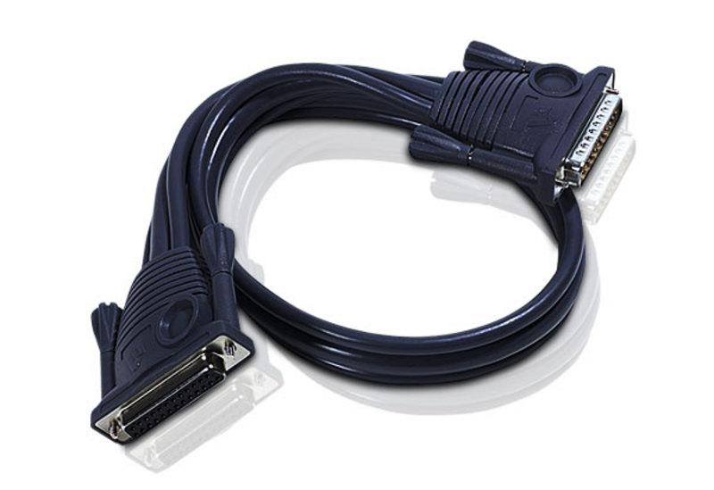 Aten Daisy Chain Cable Set, 5m long with DB25M to DB25F connectors, ideal for KVM management.