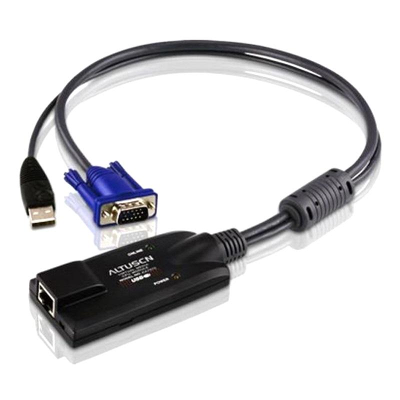 Aten KA7570 USB KVM Adapter Cable, lightweight and compact design for easy connection.