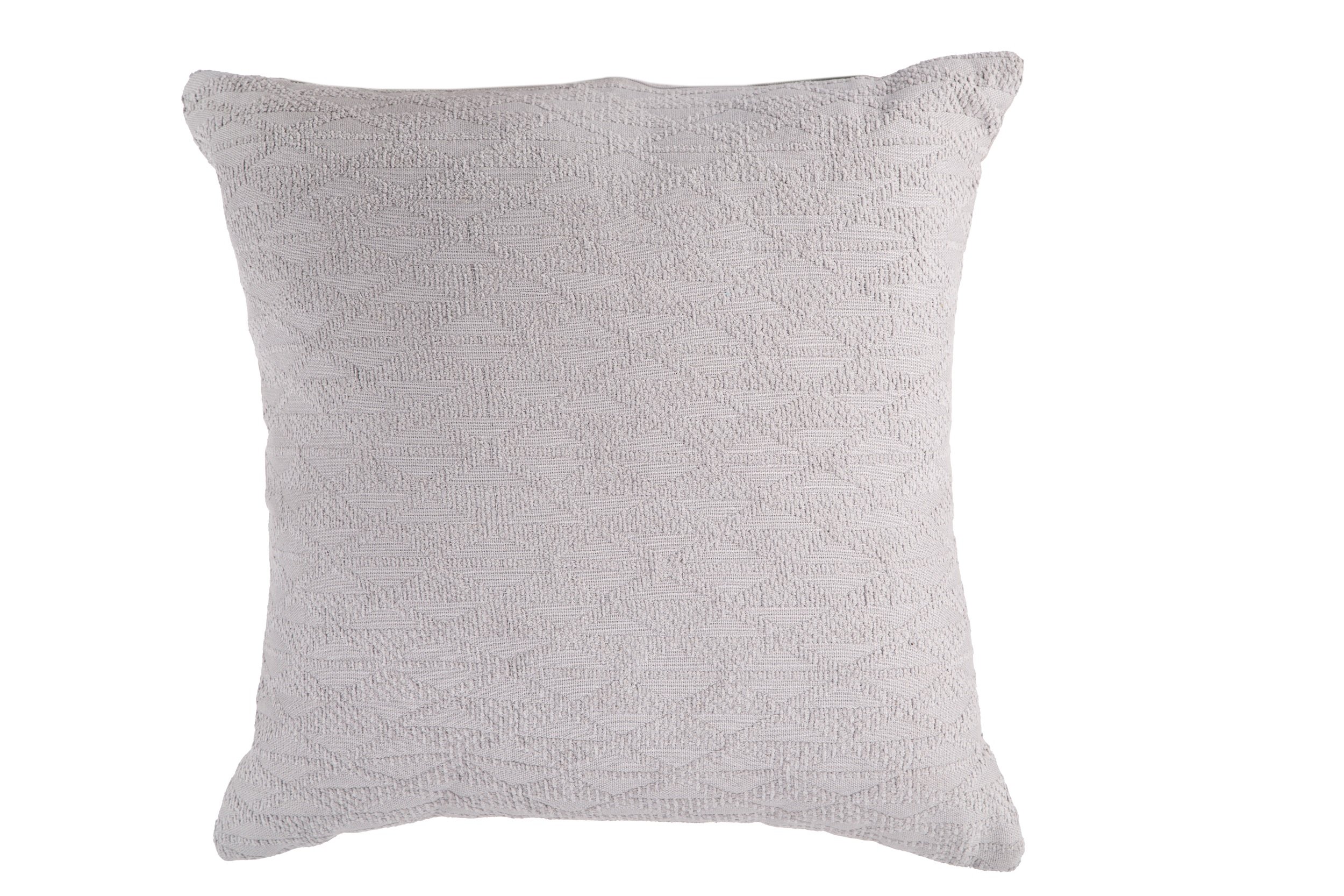 Ava Cushions Set of 2 in grey, showcasing soft cotton fabric and elegant design, perfect for home decor.