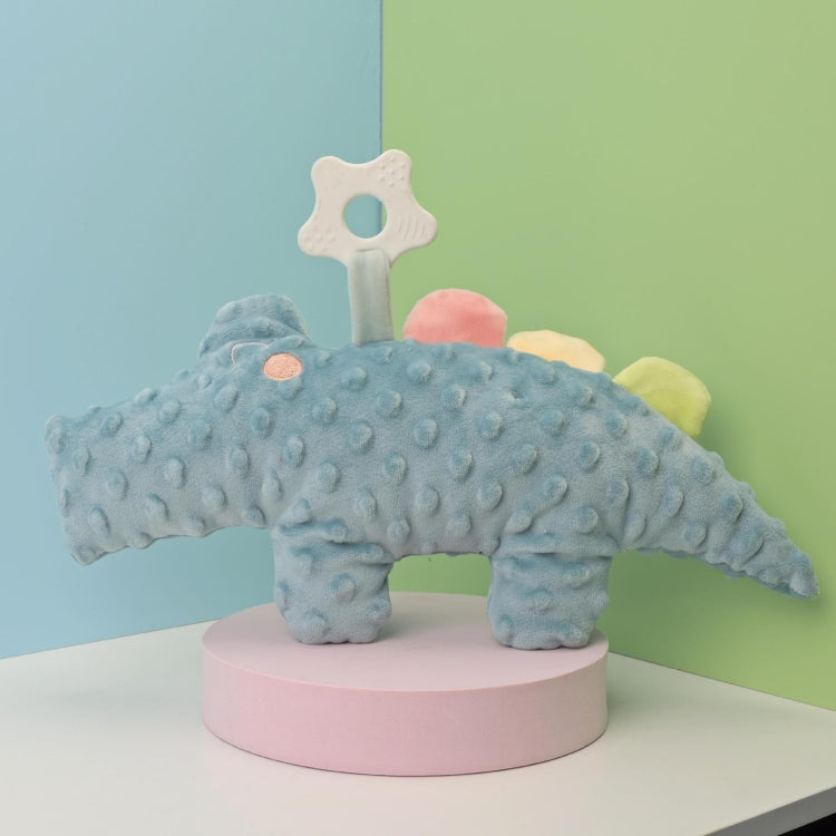 Baby Sleep Comfort Doll, a soft plush toy designed for infants, featuring a teether and 3D peas suede material for comfort.