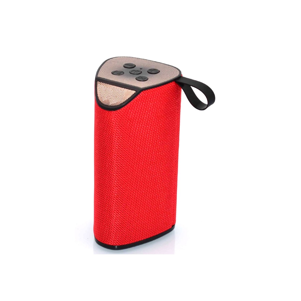 Bass Booster Bluetooth Speaker in vibrant colors with a sleek design, showcasing its portability and built-in handle.