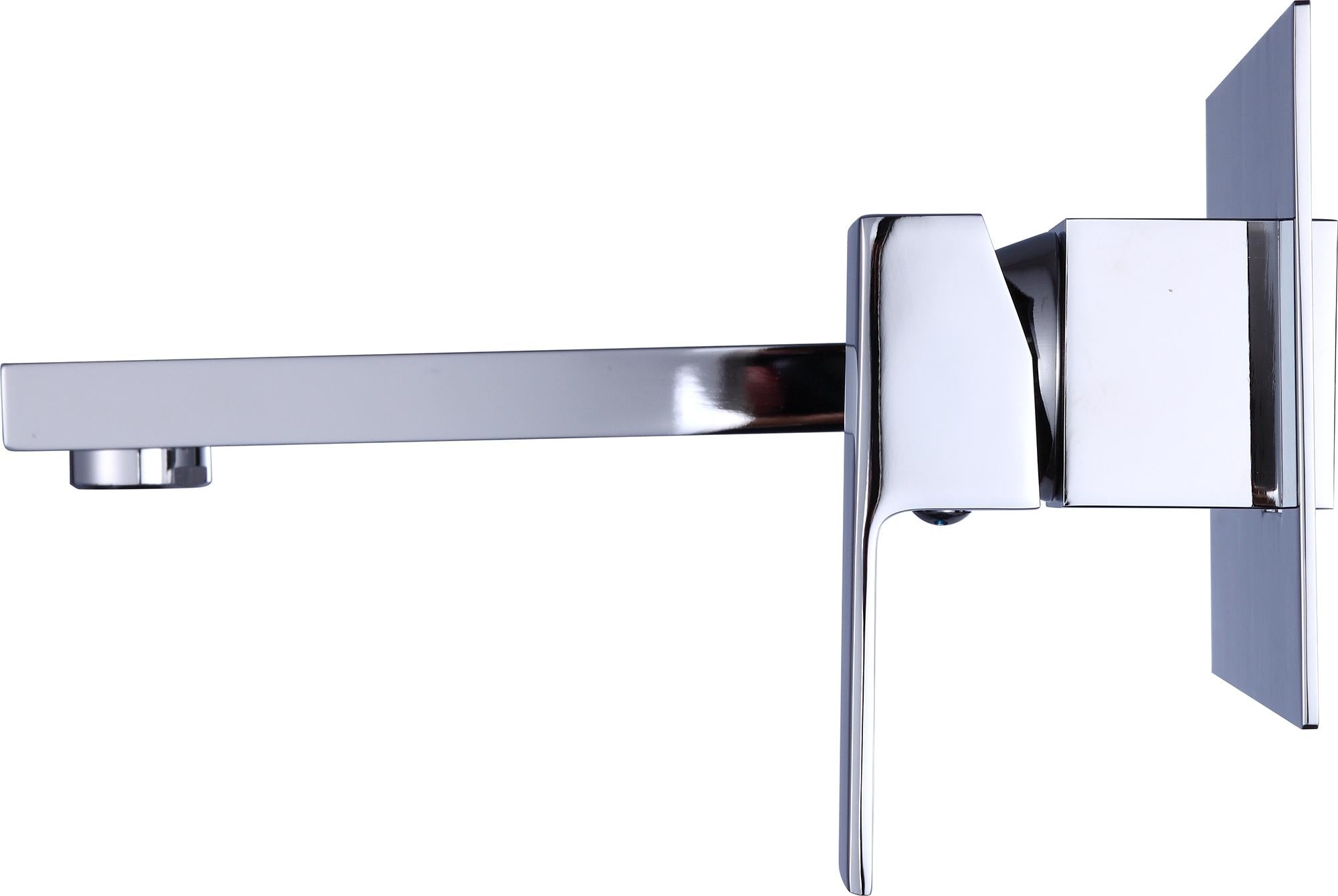 Modern Basin Mixer Tap with chrome finish, showcasing sleek design and functionality for bathroom and kitchen use.