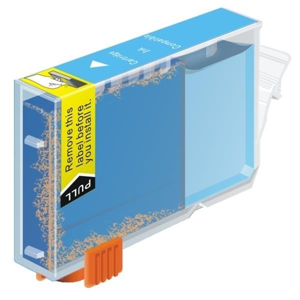 Bci-6 Bci-3 Cyan Compatible Inkjet Cartridge with vibrant cyan ink for professional printing.