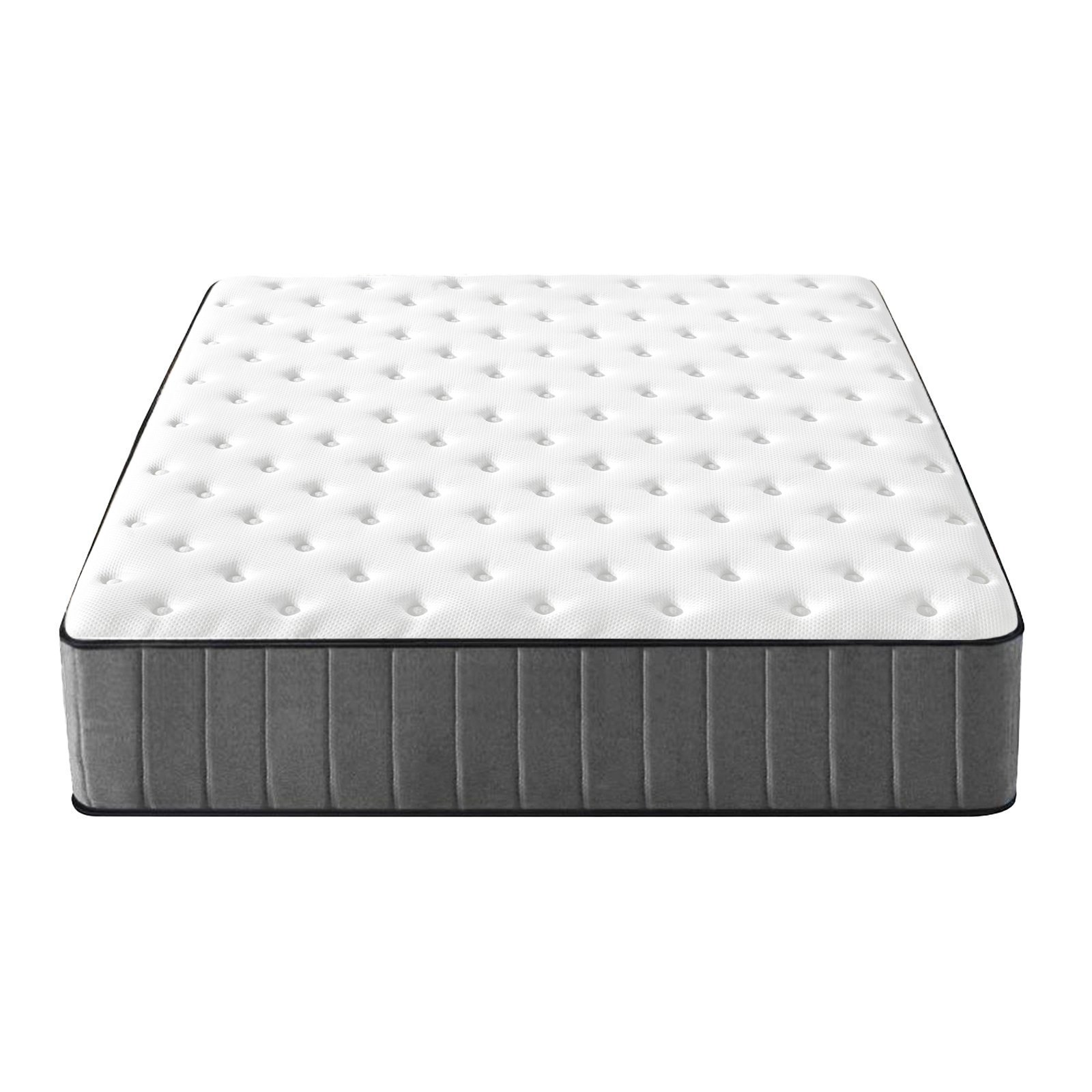 Belgium Knit Eurotop Spring Mattress in double size, showcasing its plush surface and pocket spring design for optimal comfort and support.