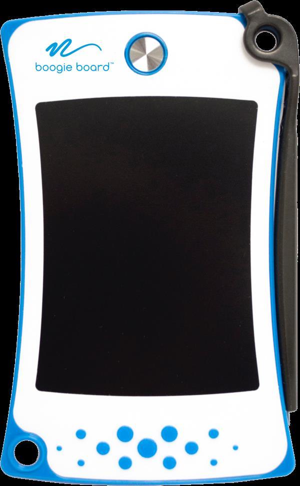 BOOGIE BOARD JOT 4.5 LCD eWriter in Blue, showcasing its sleek design and LCD writing screen.