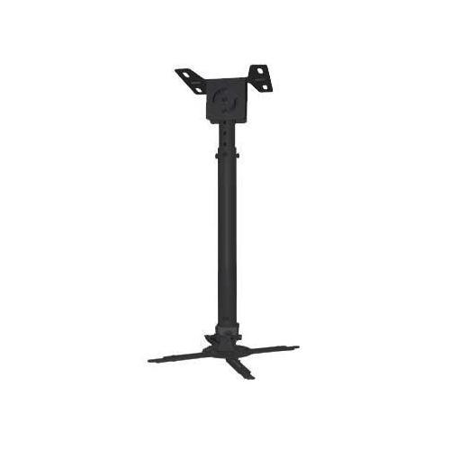 Brateck Projector Ceiling Bracket Mount designed for projectors up to 20kg, featuring adjustable tilt and swivel options.