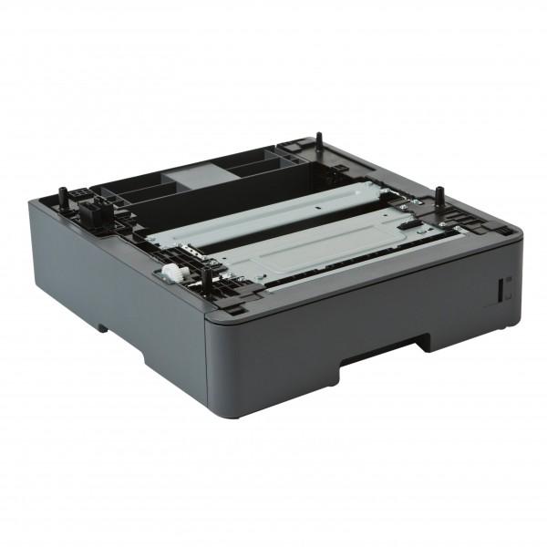 BROTHER 250 sheet optional paper tray for printers, designed for HL-L5100DN, L5200DW, L6200DW, and L6700DW models, showcasing its sleek design and functionality.