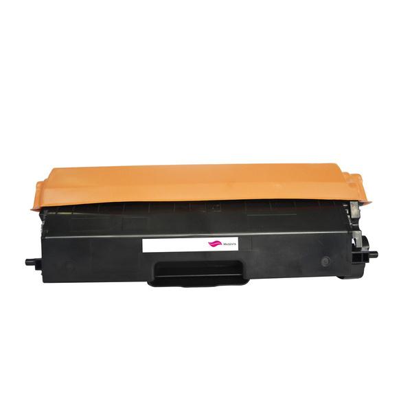 BROTHER TN-348 Magenta Super High Yield Generic Toner cartridge, showcasing vibrant magenta color and high yield capacity.