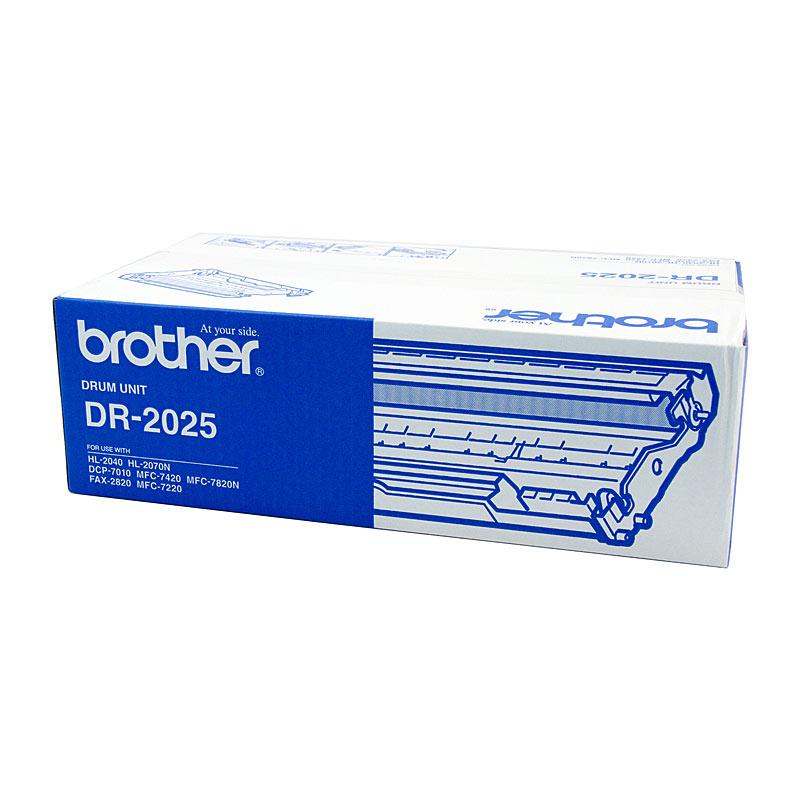 BROTHER DR2025 Drum Unit, a high-quality toner cartridge designed for Brother printers, showcasing its sleek design and packaging.