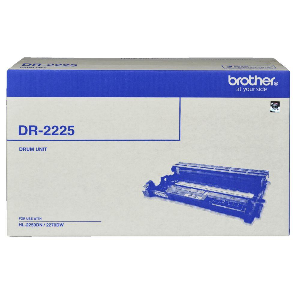 Brother DR-2225 Mono Laser Drum unit designed for high-volume printing, compatible with various Brother printer models.