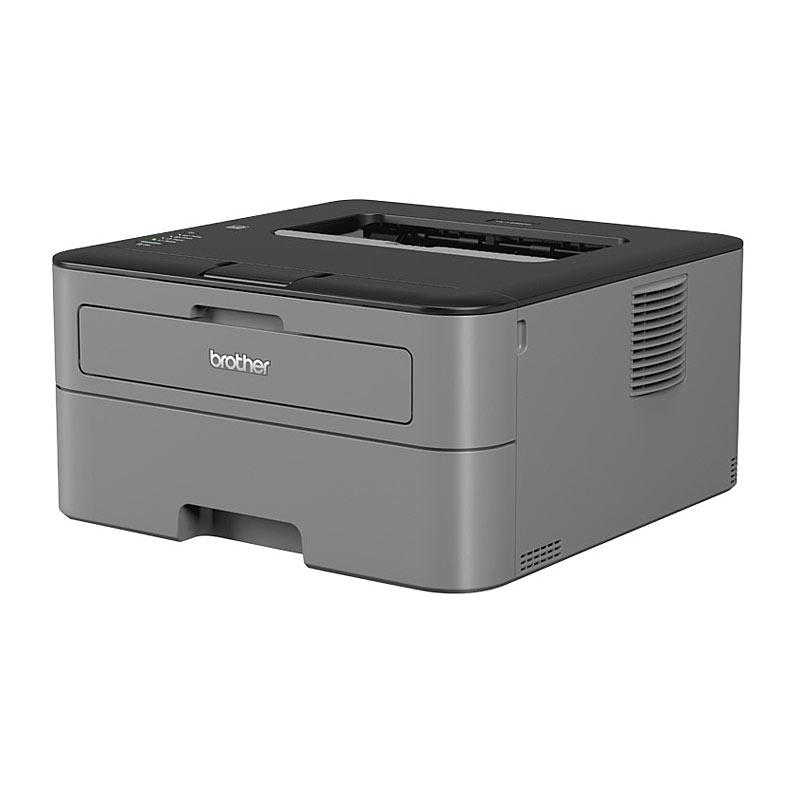 BROTHER HLL2300D Laser printer showcasing its compact design and features.