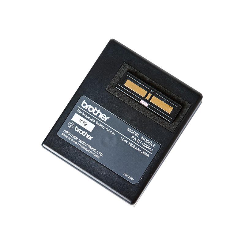 BROTHER Lithium-Ion Battery with manufacturer code PA-BT-4000LI, designed for various Brother printers.