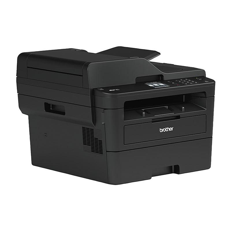 BROTHER MFC-L2730DW Laser printer showcasing its compact design and user-friendly interface.