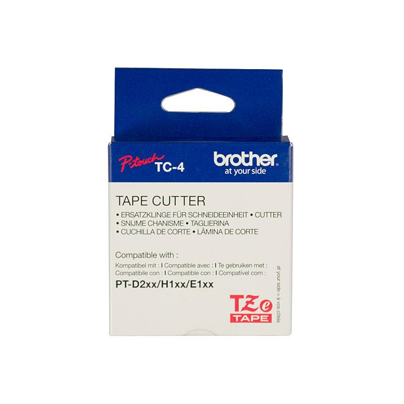 BROTHER TC4 Tape Cutter designed for precision cutting of labels, compatible with various Brother printers.