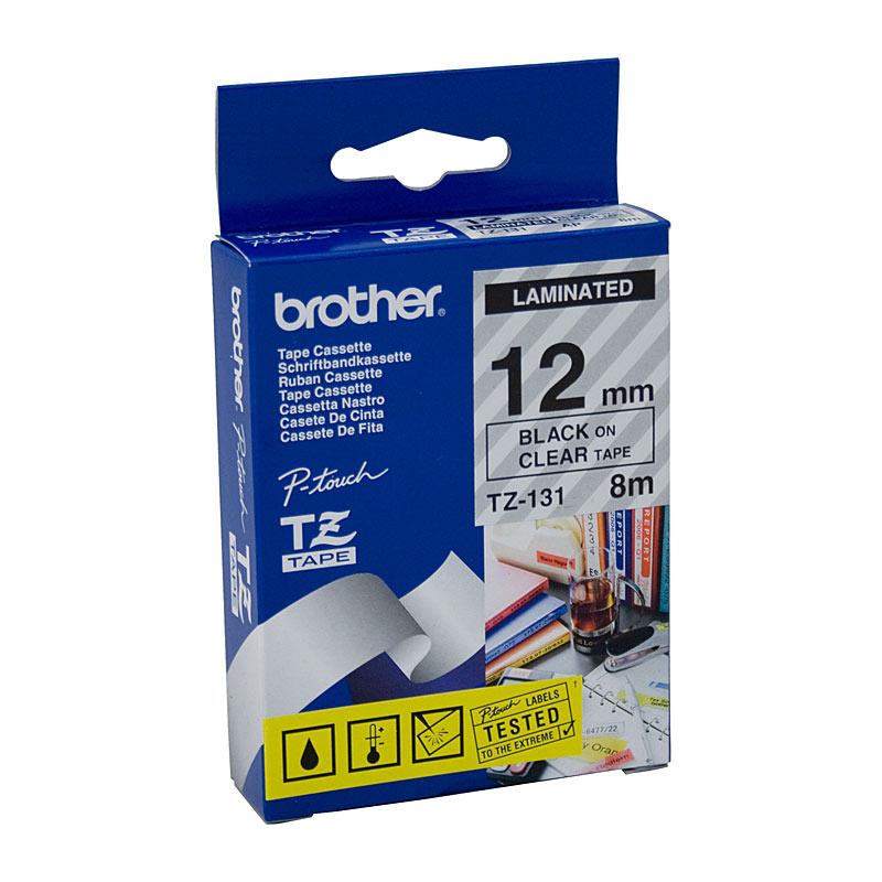 BROTHER TZe131 Labelling Tape roll, showcasing its premium quality and compatibility with POS stations.