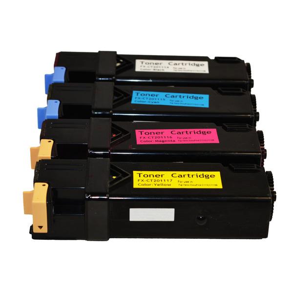 C1110 Series Generic Toner Set featuring four premium cartridges for Xerox printers.