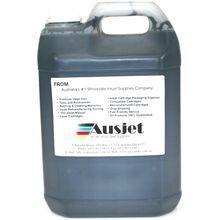 5-liter container of C1063 Sensient Cyan Ink, ideal for professional ink cartridge refilling.