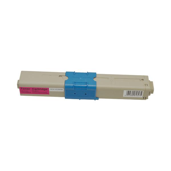 C310 44469756 Premium Generic Magenta Toner cartridge, showcasing vibrant magenta color and sleek design.