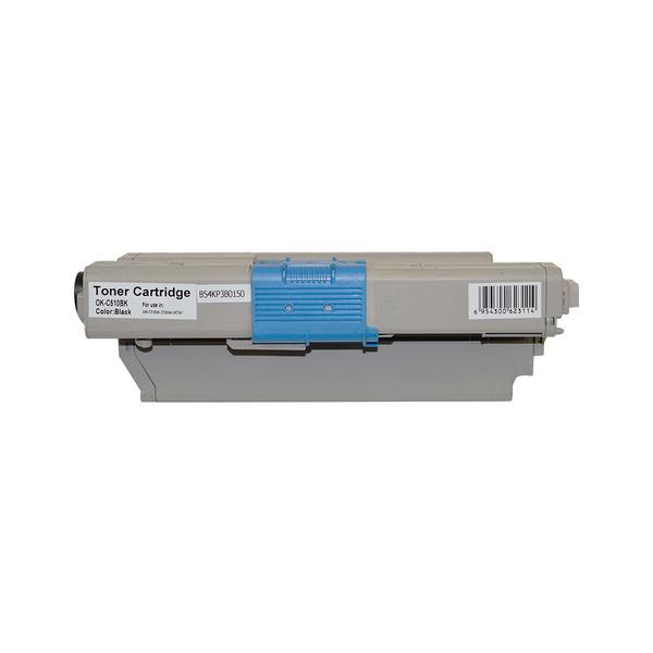 C510 4459806 Premium Generic Black Toner cartridge with sleek design and high-quality printing capabilities.