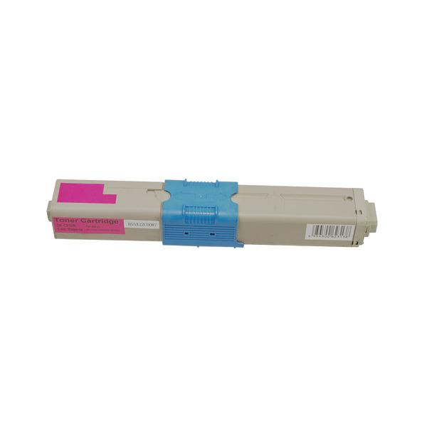 C510 44469726 Premium Generic Magenta Toner cartridge, showcasing vibrant magenta color and sleek design.