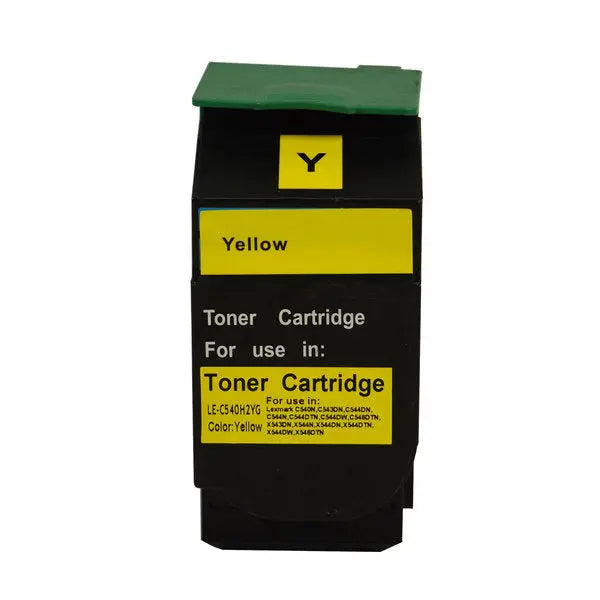 C540HIYG Premium Generic Toner cartridge showcasing its sleek design and high-quality printing capabilities.