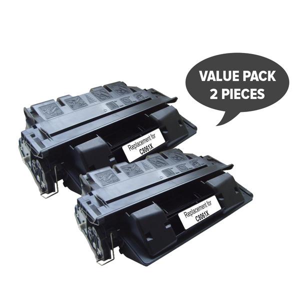 C8061X Premium Generic Toner cartridges in packaging, designed for HP printers.