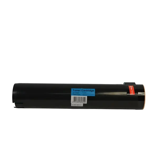 C930H2CG C935 Cyan Premium Generic Toner Cartridge with vibrant cyan color and sleek design.