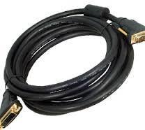 CABAC 4m Male-Male DVI-D Dual Link Digital Cable with gold plated connectors and double shielding.