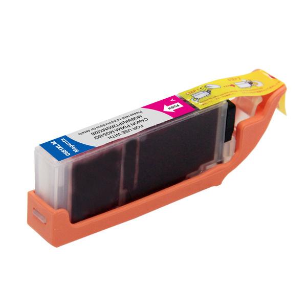 CANON CLI-651XL Magenta Compatible Inkjet Cartridge, showcasing vibrant magenta color and professional design.