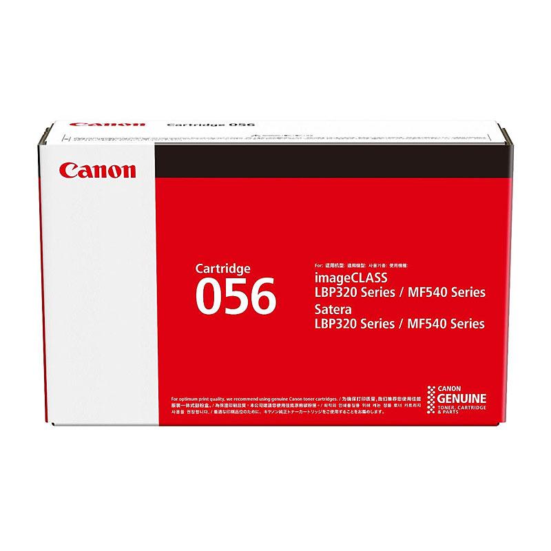 CANON Cartridge056 Black Toner cartridge, designed for high-quality printing, yielding 10,000 pages, compatible with Canon MF543X printer.