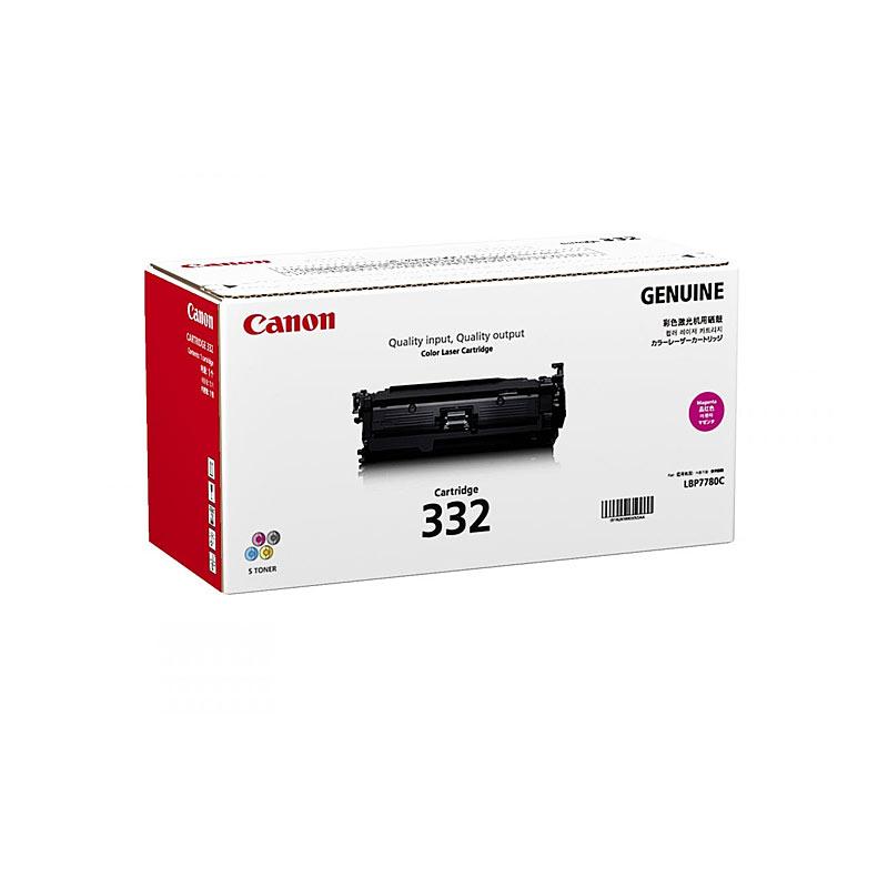 CANON Cartridge332 Magenta Toner cartridge with vibrant magenta color, designed for high-quality printing.