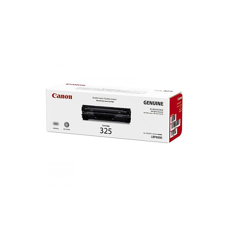 CANON Cartridge325 Black Toner cartridge, designed for high-quality printing, compatible with Canon printers, yielding 1,600 pages.