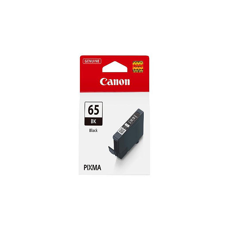 CANON CLI65 Black Ink Tank, a genuine Canon ink cartridge designed for high-quality printing with the Canon Pro 200 printer.