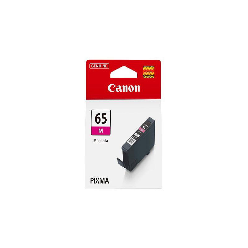 CANON CLI65 Magenta Ink Tank, a vibrant ink cartridge designed for Canon PRO 200 printer, showcasing its sleek design and rich color.