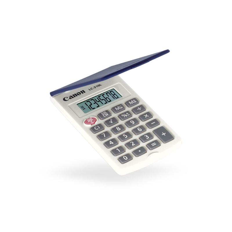 CANON LC210L Calculator with a clear display and compact design, ideal for everyday calculations.