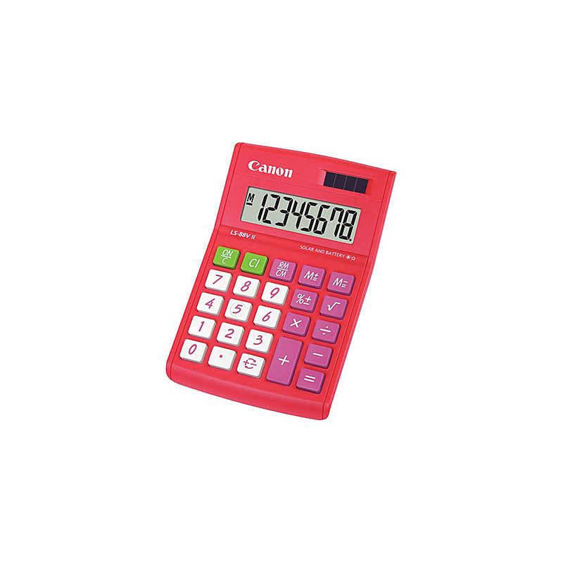 CANON LS88VIIR Calculator with large display and solar panel, ideal for students and professionals.