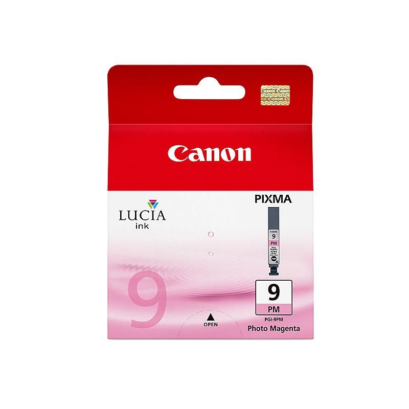 CANON PGI9 Photo Magenta Ink Cartridge with vibrant color for high-quality prints.