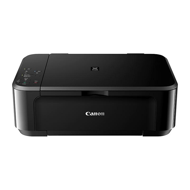 Canon Pixma Home MG3660 black all-in-one printer with wireless capabilities and compact design.