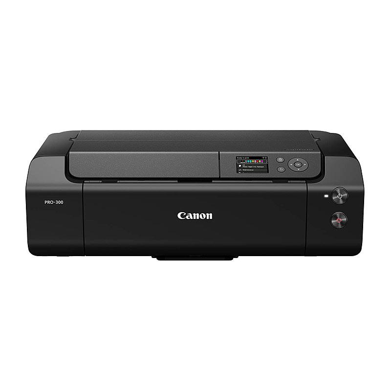 CANON PRO300 Pro Inkjet printer showcasing its sleek design and advanced features.