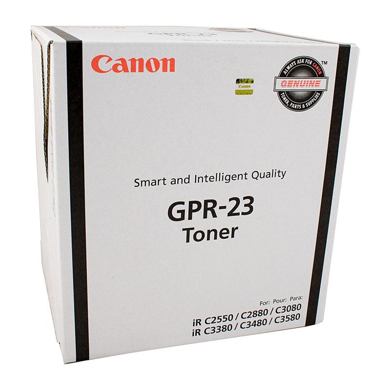 CANON TG35 GPR23 Black Toner cartridge, designed for high-quality printing with a yield of 26,000 pages, compatible with various Canon printers.