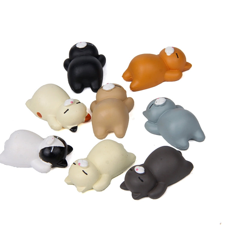 Colorful Cartoon Cat Fridge Magnet made of synthetic resin, featuring a three-dimensional design, perfect for decoration.