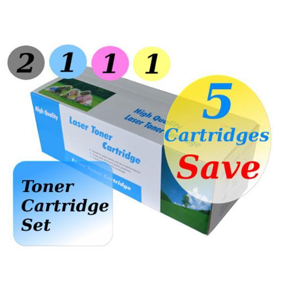 CB540 CART-316 Series Generic Set PLUS featuring five premium cartridges including black, cyan, yellow, and magenta.