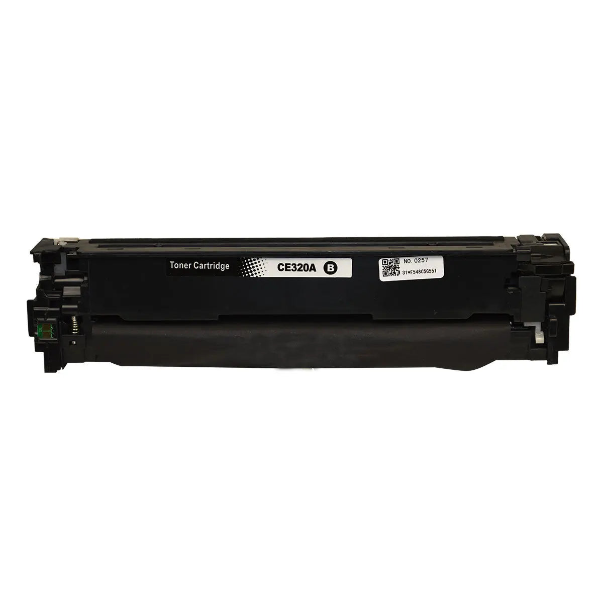 CE320 #128A Black Premium Generic Toner cartridge, designed for high-quality printing with easy installation.