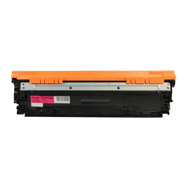 CE343A #651A Magenta Premium Generic Toner cartridge, showcasing its vibrant magenta color and sleek design.